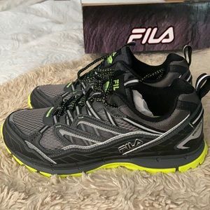 Men’s Fila. trail running shoe